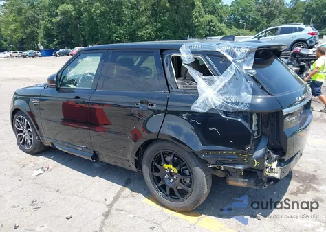 2019 Land Rover Range Rover Sport Hse из США, поврежденный, VIN SALWR2RV3KA828818